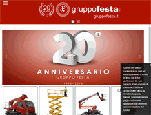 Tablet Screenshot of gruppofesta.com